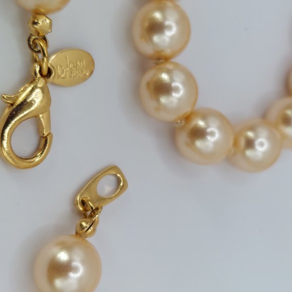 JOAN RIVERS PEARL NECKLACE - Picture 5 of 7